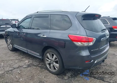 2014 Nissan Pathfinder S/Sv/Sl/Platinum z USA, uszkodzony, nr VIN 5N1AR2MM1EC617461